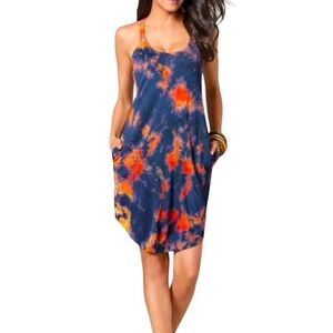 Venus Tie-Dye Tank Dress